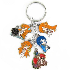 Sword Art Online anime metal keychain