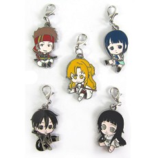 Sword Art Online anime metal keychains