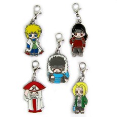 Naruto anime metal keychains