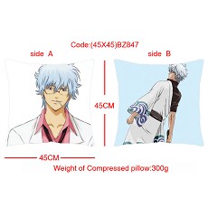 Gintama anime double sides pillow(45X45)BZ847