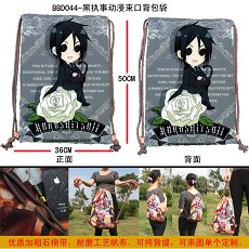 Kuroshitsuji anime drawstring bag/backpack