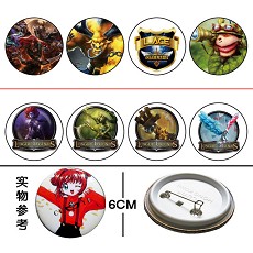 League of Legends anime pins(8pcs a set)X202