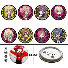 Inu x Boku SS anime pins(8pcs a set)X206