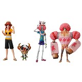 One Piece anime figures(4pcs a set)