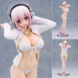 Super Sonico anime figure(white)