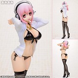 Super Sonico anime figure(black)