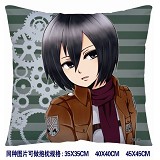 Attack on Titan anime double side pillow 3733