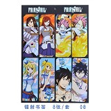 Fariy tail anime bookmarks(8pcs a set)