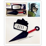 Naruto cos anime headband+ weapon