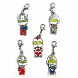 Ultraman anime metal keychains