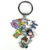 League of Legends anime metal keychain