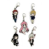 K anime metal keychains