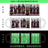 Naruto anime glow in the dark cup YGB022