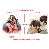 Hakuouki anime double sides pillow(45X45)BZ828