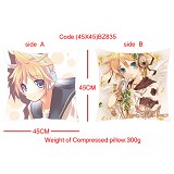 Kagamine anime double sides pillow(45X45)BZ835