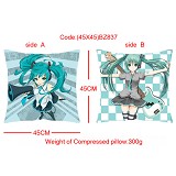 Miku anime double sides pillow(45X45)BZ837