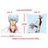 Gintama anime double sides pillow(45X45)BZ847