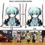 Miku anime drawstring bag/backpack