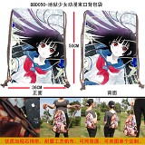 Hell girl anime drawstring bag/backpack