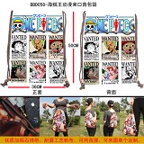 One Piece anime drawstring bag/backpack