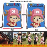 One piece anime drawstring bag/backpack