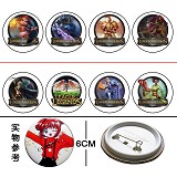 League of Legends anime pins(8pcs a set)X203