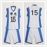 Kuroki no basuke 15# anime shirt