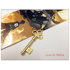 Attack on Titan anime necklace(gold)