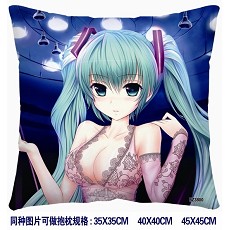 Miku anime double sides pillow-3800