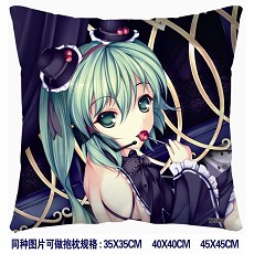 Miku anime double sides pillow-3801