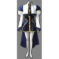 Mahou Shoujo Ririkaru Nanoha anime cosplay costume dress cloth set 