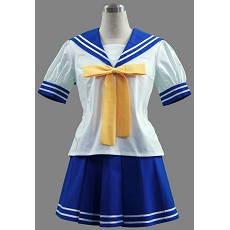 Lucky Star anime cosplay costume dress cloth set 