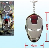 Iron Man mask keychain