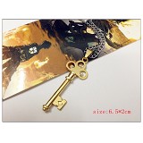 Attack on Titan anime necklace(gold)