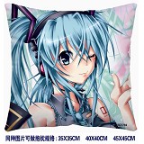 Miku anime double sides pillow-3794