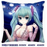 Miku anime double sides pillow-3800
