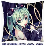 Miku anime double sides pillow-3801