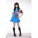 Suzumiya Haruhi anime cosplay costume dress cloth ...