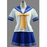 Lucky Star anime cosplay costume dress cloth set 