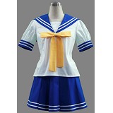 Lucky Star anime cosplay costume dress cloth set