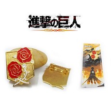 Attack on Titan anime pin