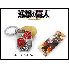 Attack on Titan anime key chain