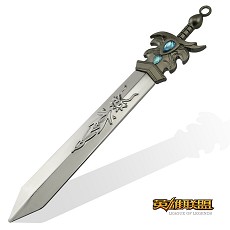 League of Legends Garen·The Might of Demacia anime metal weapon collection 15CM