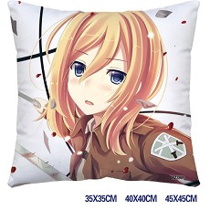 Attack on Titan anime double sides pillow 3909