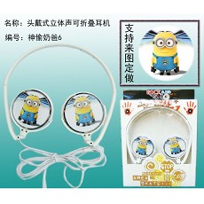 Despicable Me anime headphone