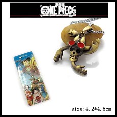 One piece anime necklace