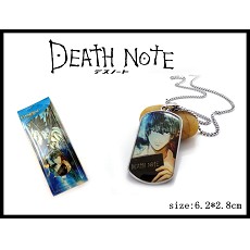 Death note anime necklace