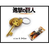 Attack on Titan anime key chain(gold)