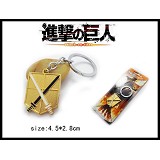 Attack on Titan anime key chain(gold)