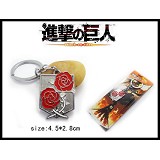 Attack on Titan anime key chain